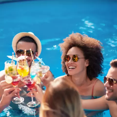 Imagem representativa: Como é se hospedar no Solar das Águas, Wyndham ou Hot Beach Suítes